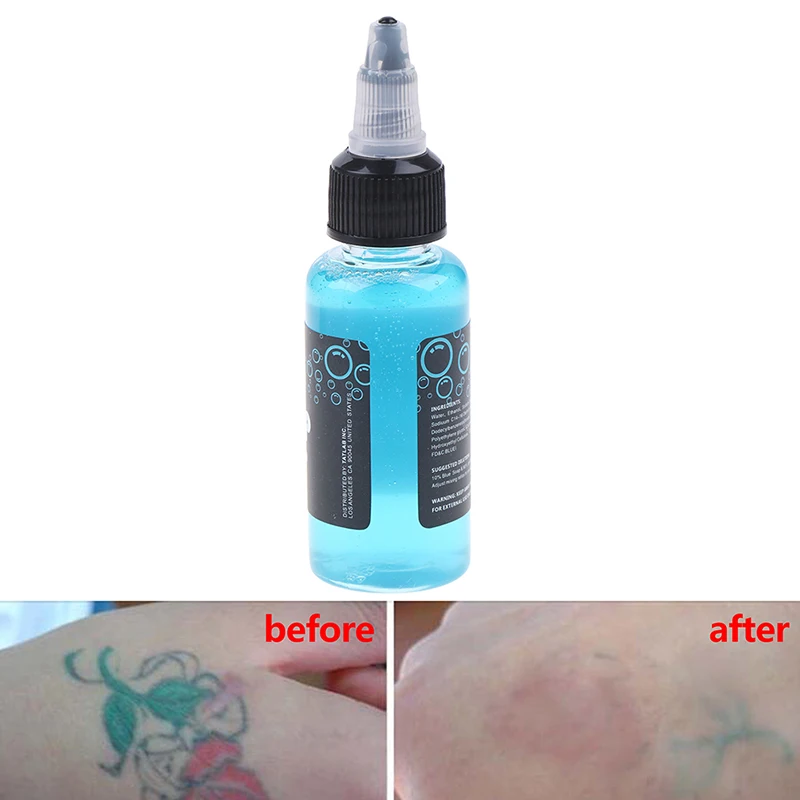 1 Fľaša Tetovanie Modrá Mydlo Modrá Mydlo na Čistenie Upokojujúci Riešenie Tattoo Studio Dodanie nástroj