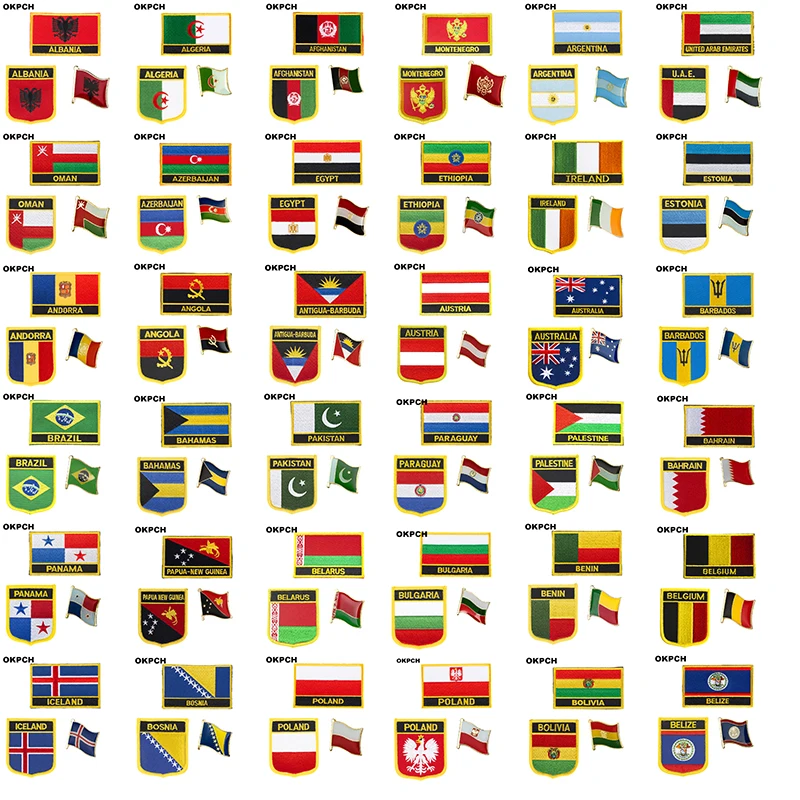 Lotyšsko Džibuti, Kambodža Kanada česká Republika Zimbabwe Kuvajt Národnej Vlajky Vyšívané Žehlička na Škvrny na Oblečení Kovové odznaky