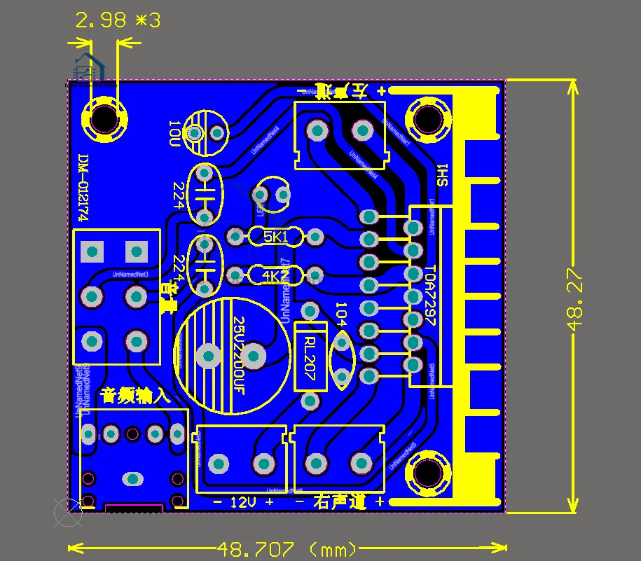 TDA7297 Verzia B 2X15W Amplificatore Stereo Digitálny Zosilňovač Zvuku Amplificador Modul Board Dual-Channel Ampli Elektro 9-15V